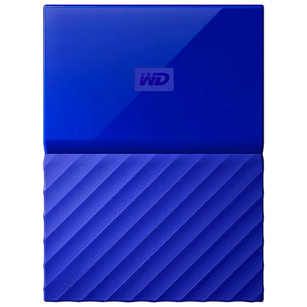Внешний накопитель HDD Western Digital My Passport 2 ТБ  / Синий photo 1