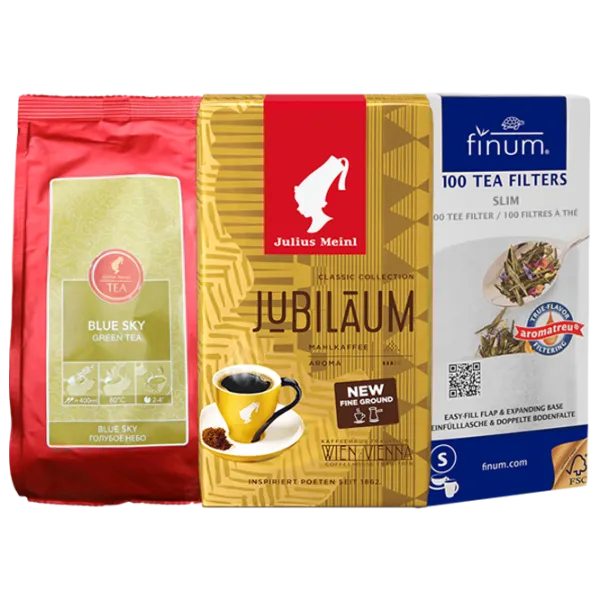 Set de Crăciun cu cafea Julius Meinl Jubilaum Măcinată/ Classic/ Pachet photo 1