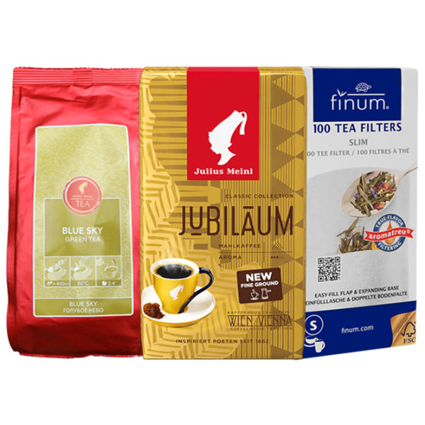 Set de Crăciun cu cafea Julius Meinl Jubilaum Măcinată/ Classic/ Pachet photo 1