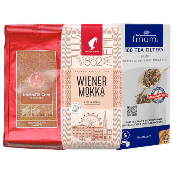 Set de Crăciun cu cafea Julius Meinl Wiener Mokka Boabe/ Vienna/ Pachet photo 1
