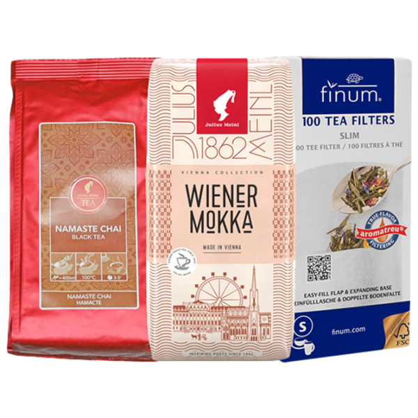 Set de Crăciun cu cafea Julius Meinl Wiener Mokka Boabe/ Vienna/ Pachet photo 1