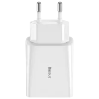 Сетевой адаптер Baseus TC-012PD 2 A/ Белый