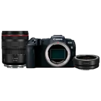 Фотоаппарат Canon EOS RP Kit + RF 24-105mm f/ 4L IS USM + Mount Adapter EF-EOS R CMOS/ Черный