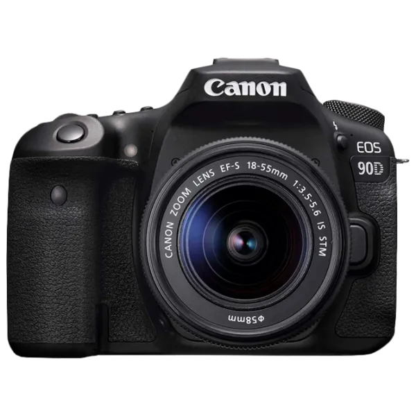 Cameră foto Canon EOS 90D Kit CMOS/ Black photo 1 Cameră foto Canon EOS 90D Kit CMOS/ Black photo 1