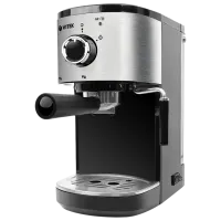 Кофеварка Vitek VT-1501 Рожковая/ 1.25 л/ Серебристый