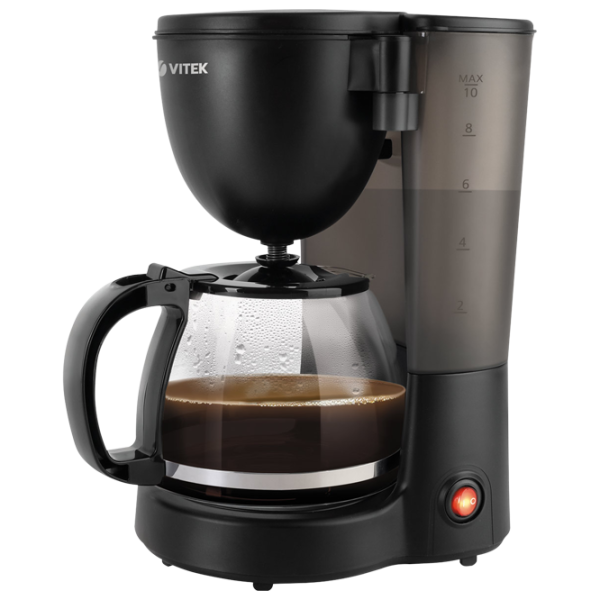 Cafetieră Vitek VT-1500 Cu picurare/ 1.25 l/ Black photo 1