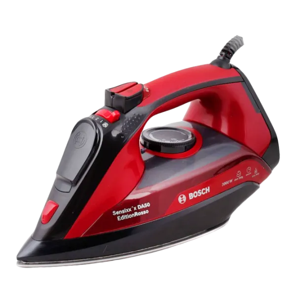 Утюг Bosch TDA503011P Классический/ 3000 Вт/ Красный photo 1