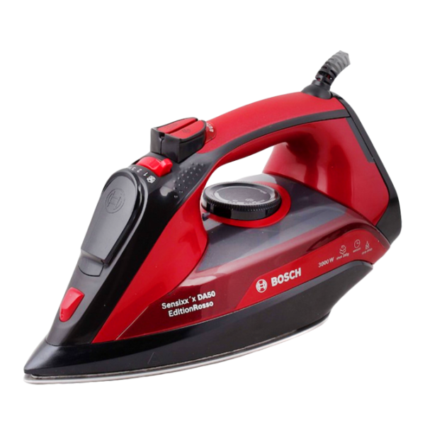 Утюг Bosch TDA503011P Классический/ 3000 Вт/ Красный photo 1