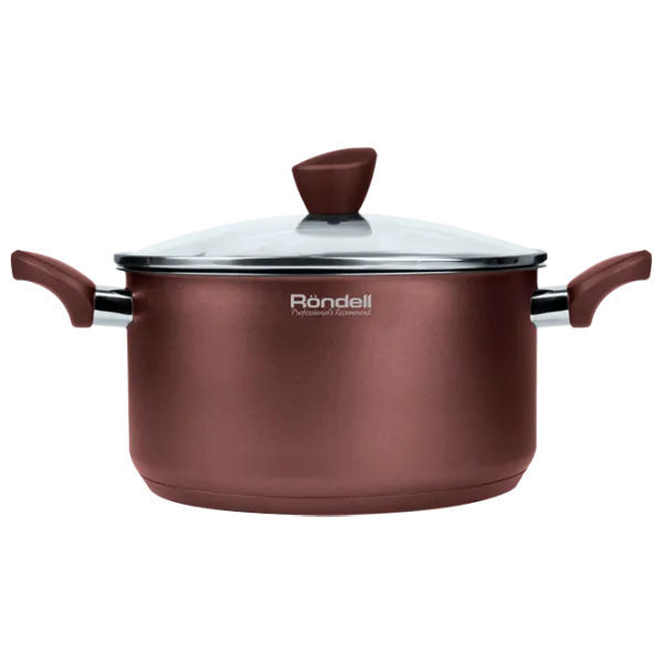 Cratiță Rondell RDS-1031 2 l Oțel inoxidabil/ Brown photo 1
