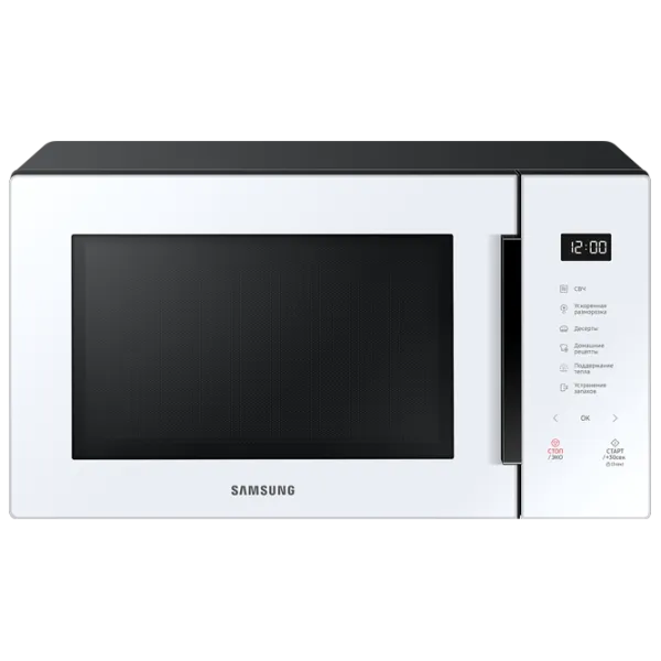 Микроволновая печь Samsung MS30T5018AW/ BW Отдельно стоящий/ 1000 Вт/ Белый photo 1