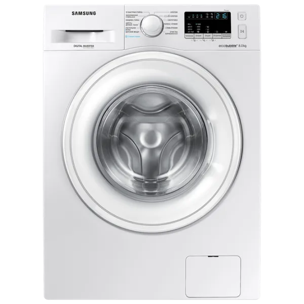 Стиральная машина Samsung WW80R42LHDWDLP 8 кг / 1200 об/мин / Белый photo 1