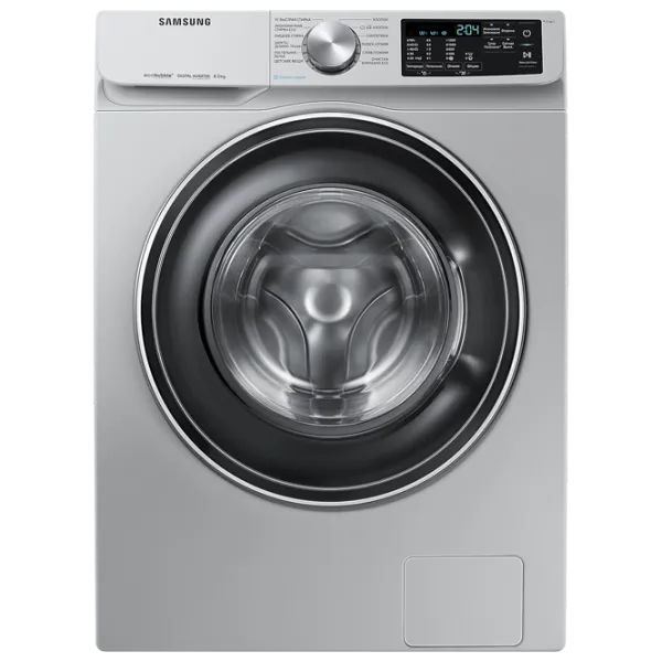 Стиральная машина Samsung WW80R42LXESDLP 8 кг / 1200 об/мин / Серебряный photo 1