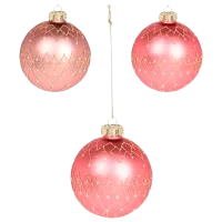 Игрушки для ёлки Christmas 43398 8 см/ Разноцветный