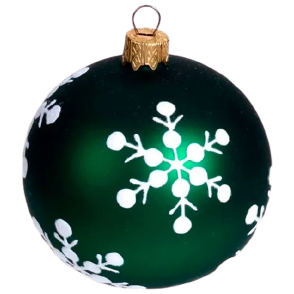 Игрушки для ёлки Christmas 39918 8 см/ Зелёный photo 1