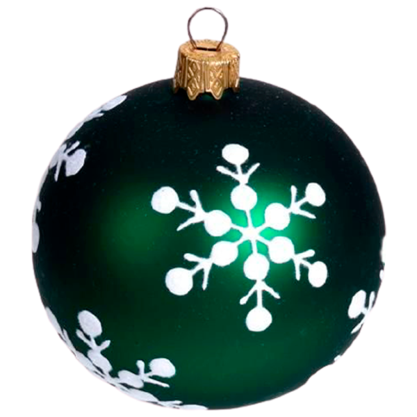 Игрушки для ёлки Christmas 39918 8 см/ Зелёный photo 1