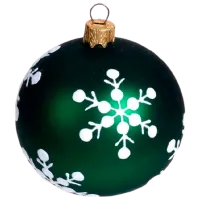 Jucării pentru brad Christmas 39918 8 cm/ Green