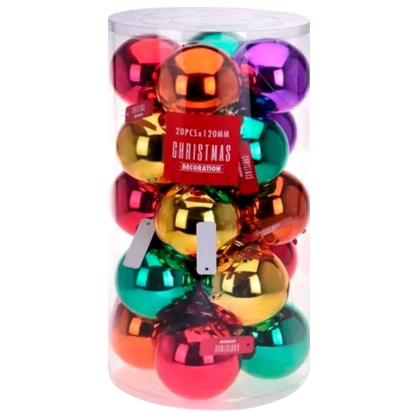 Ёлочный шар Christmas 38517 12 см/ Разноцветный photo 1 Ёлочный шар Christmas 38517 12 см/ Разноцветный photo 1