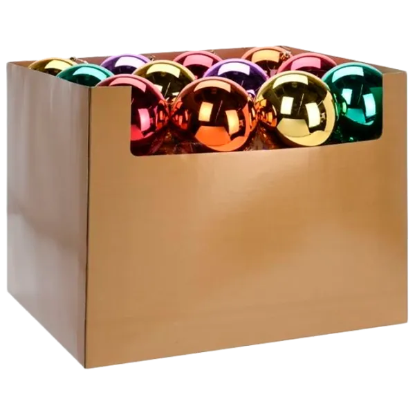 Ёлочный шар Christmas 20277 12 см/ Разноцветный photo 1 Ёлочный шар Christmas 20277 12 см/ Разноцветный photo 1