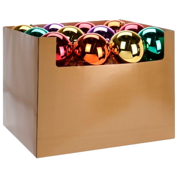 Ёлочный шар Christmas 20277 12 см/ Разноцветный photo 1 Ёлочный шар Christmas 20277 12 см/ Разноцветный photo 1