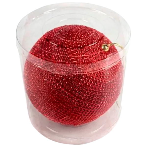 Ёлочный шар Christmas 35117 15 см/ Красный photo 1 Ёлочный шар Christmas 35117 15 см/ Красный photo 1