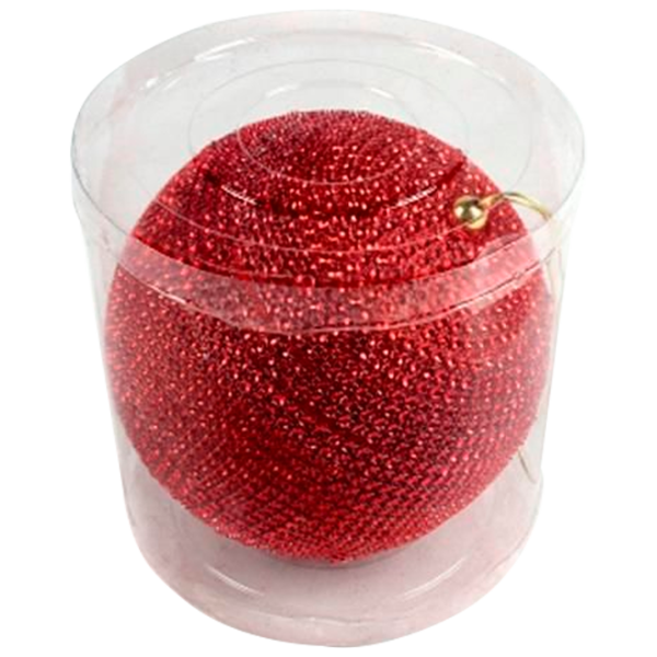 Ёлочный шар Christmas 35117 15 см/ Красный photo 1 Ёлочный шар Christmas 35117 15 см/ Красный photo 1