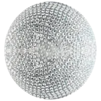 Игрушки для ёлки Christmas 35130 15 см/ Серебристый