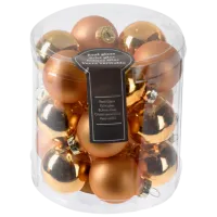 Jucării pentru brad Christmas 36970 3 cm/ Gold