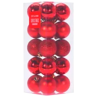 Игрушки для ёлки Christmas 39946 4 см/ Красный
