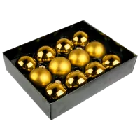 Jucării pentru brad Christmas 36979 5.7 cm/ Gold