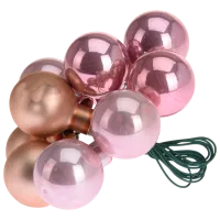 Set de globuri pentru brad Christmas 20316 2 cm/ Multicolor