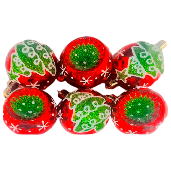 Jucării pentru brad Christmas 37344 6 cm/ Multicolor photo 1 Jucării pentru brad Christmas 37344 6 cm/ Multicolor photo 1