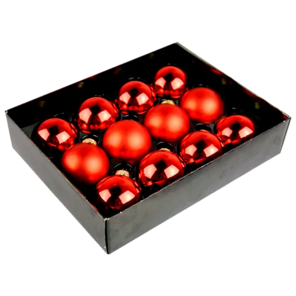 Игрушки для ёлки Christmas 36981 5.7 см/ Красный photo 1