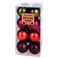 Игрушки для ёлки Christmas 39956 5 см/ Разноцветный