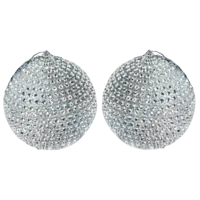 Jucării pentru brad Christmas 35311 10 cm/ Silver