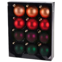 Игрушки для ёлки Christmas 18402 4.5 см/ Разноцветный