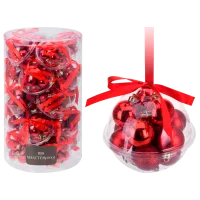 Игрушки для ёлки Christmas 39940 4 см/ Красный