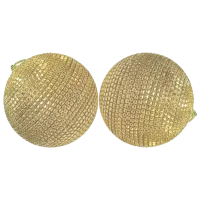 Игрушки для ёлки Christmas 35309 10 см/ Золото