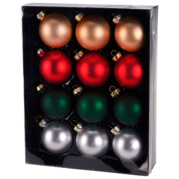 Игрушки для ёлки Christmas Jolli 4.5 см/ Разноцветный photo 1