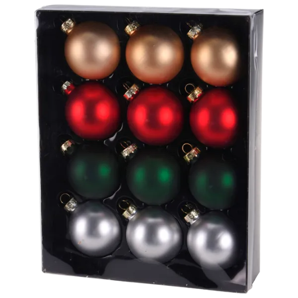 Набор ёлочных шаров Christmas 20299 5.7 см/ Разноцветный photo 1 Набор ёлочных шаров Christmas 20299 5.7 см/ Разноцветный photo 1