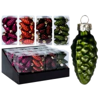 Jucării pentru brad Christmas 20294 6.3 cm/ Multicolor