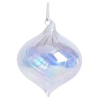 Decorațiune pentru brad Christmas 23412 8 cm/ Silver