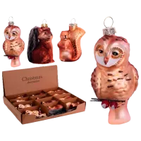 Jucării pentru brad Christmas 23366 3 cm/ Multicolor