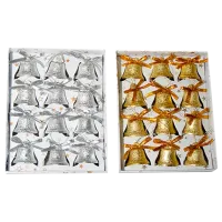 Игрушки для ёлки Christmas 1527 Золотой, серебряный