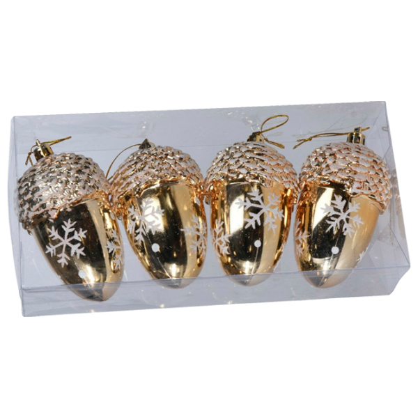 Набор ёлочных украшений Christmas 39936 11 см/ Разноцветный photo 1 Набор ёлочных украшений Christmas 39936 11 см/ Разноцветный photo 1