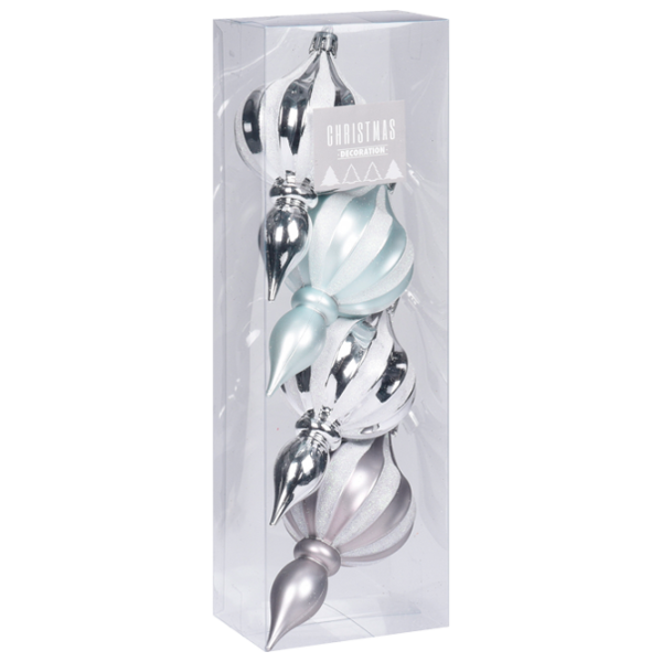 Набор ёлочных украшений Christmas 23421 11 см/ 6 см/ Разноцветный photo 1 Набор ёлочных украшений Christmas 23421 11 см/ 6 см/ Разноцветный photo 1