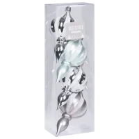 Набор ёлочных украшений Christmas 23421 11 см/ 6 см/ Разноцветный