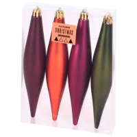 Игрушки для ёлки Christmas 39979 Разноцветный