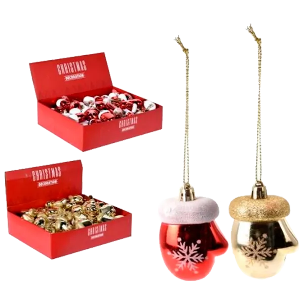 Set de decorațiuni pentru brad Christmas 38512 7 cm/ Multicolor photo 1