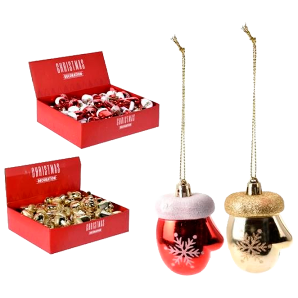 Set de decorațiuni pentru brad Christmas 38512 7 cm/ Multicolor photo 1