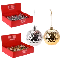 Игрушки для ёлки Christmas 38507 6 см/ Разноцветный